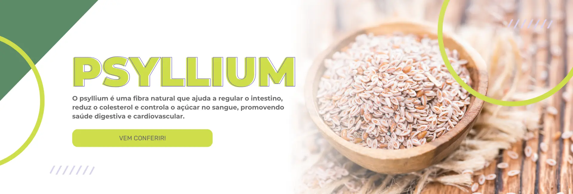 Banner de site lançamento de nova linha de cosmético