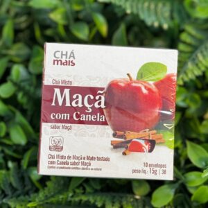 CHÁ MISTO DE MAÇÃ COM CANELA SABOR MAÇÃ • 10 SACHÊS