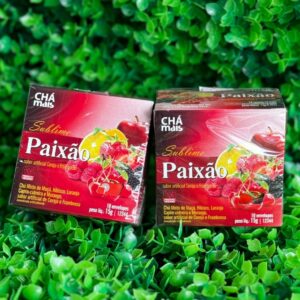 CHÁ SUBLIME PAIXÃO • 10 SACHÊS