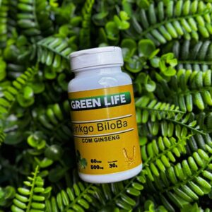 GINKGO BILOBA COM GINSENG - 60 CÁPSULAS 500G