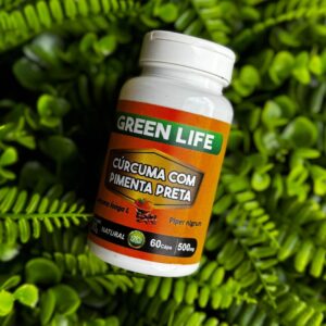 CÚRCUMA COM PIMENTA PRETA - 60 CÁPSULAS 500MG