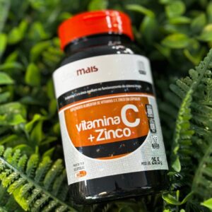 VITAMINA C + ZINCO - 30 CÁPSULAS 850MG