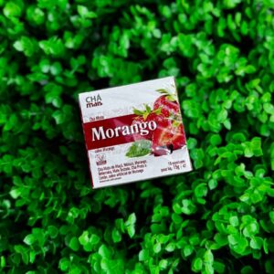 CHÁ MISTO DE MORANGO • 10 SACHÊS