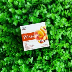 CHÁ MISTO DE PÊSSEGO • 10 SACHÊS