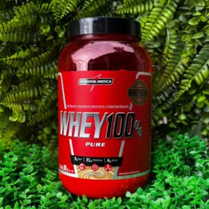 WHEY PROTEIN CONCENTRADO POTE 900G - SABOR BAUNILHA • INTEGRALMEDICA