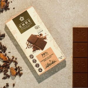 CHOCOLATE 70% | ZERO AÇÚCAR 80G - CHOC FINOS