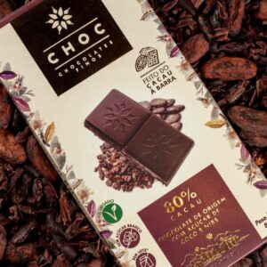 CHOCOLATE 80% | COM NIBIS ADOÇADO COM AÇÚCAR DE COCO 80G - CHOC FINOS
